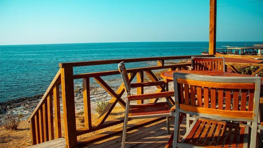 Zambak Holiday Village & Restaurant Superb Seafront Location ! Agios Georgios  外观 照片